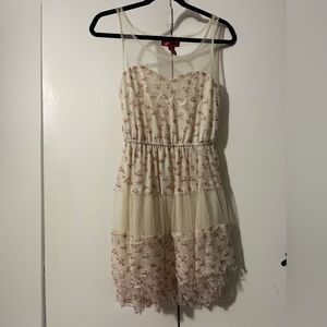 UP by Ultra Pink size small, sleeveless floral dress